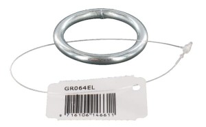Kółko zgrzewane ocynk, 6x40 mm GR064EL