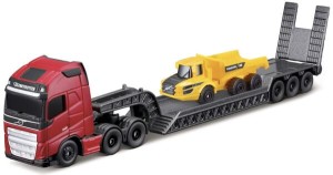 Ciągnik siodłowy Volvo FH16 z przyczepą niskopodwoziową + wozidło przegubowe Volvo A25G MA1154118999