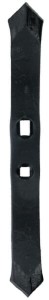 Redliczka 340x40x12 mm obracalna wzmocniona wygięta, 2-otw. pasująca do Universal gopart CP757GP