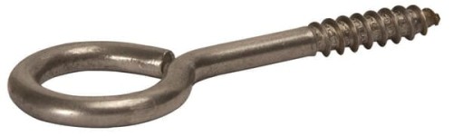 Wkręt oczkowy 5x40 mm ze stali nierdzewnej A2 SG4005RVS - Intertraktor