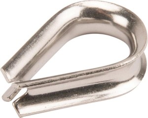 Kausza do liny A4, 8 mm WT08RVS