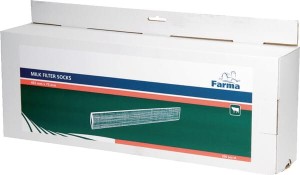 Filtr rurowy do mleka 455x75 mm op. 200 szt. Farma 601104FA