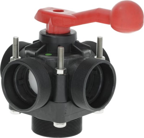 Zawór kulowy 5-drożny 2" ZF888 - Intertraktor