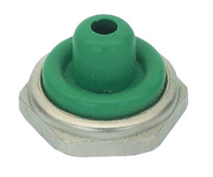 Pokrywa przełącznika, połowa, zielona, 12 mm U11513