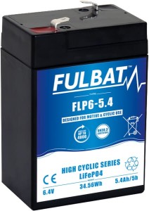 Akumulator LITOWY 6V 5.4Ah FLP654