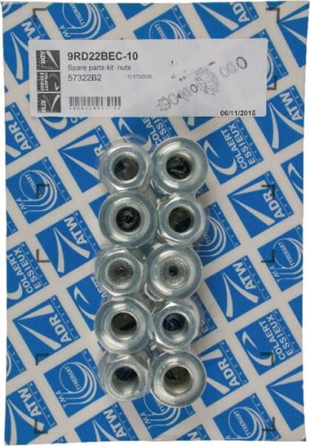 Zestaw nakrętek śruby koła M22x1.5 9RD22BEC10 - Intertraktor