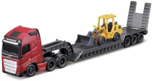 Ciągnik siodłowy Volvo FH16 z przyczepą niskopodwoziową + Ładowarka kołowa Volvo L250H MA1154118998
