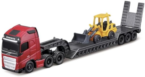 Ciągnik siodłowy Volvo FH16 z przyczepą niskopodwoziową + Ładowarka kołowa Volvo L250H MA1154118998 - Intertraktor