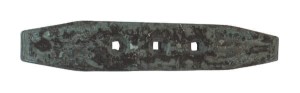 Redliczka 420x80x18 mm obracalna wzmocniona płaska, 3-otw. pasująca do Vicon 70004974N