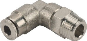 Szybkozłącze kolankowe 90° Ø 4 mm obrotowe gwint zewnętrzny M10x1 Kramp CLWSS4MK101