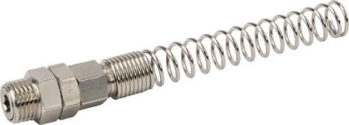 Złącze węża ze sprężyną zabezpieczającą 10 mm gwint zew. 3/8" Kramp SCPOT1038SP - Intertraktor