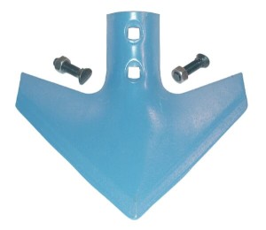 Gęsiostopa 26 cm x 8 mm niebieska, ze śrubami 105000584