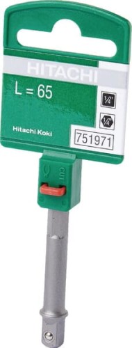 Adapter z uchwytem 1/4" 6-kt. zewnętrzny na kwadrat zewnętrzny 1/4" 751971 - Intertraktor
