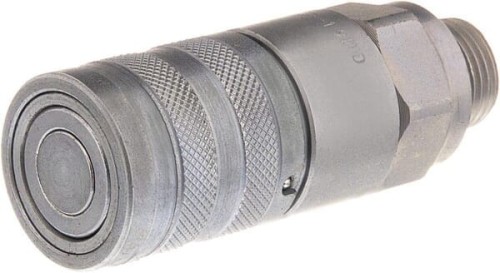 Szybkozłącze płaskie FFH gniazdo 3/8" gwint zewnętrzny M18x1.5 12L FFH0621815F - Intertraktor