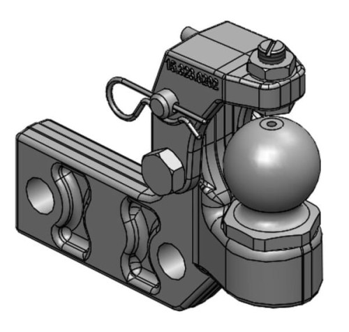 Zestaw zaczepowy K50, prawy 00520580 - Intertraktor