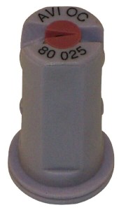 Rozpylacz eżektorowy brzegowy AVI OC 80° 025 fioletowy ceramiczny Albuz AVIOC80025
