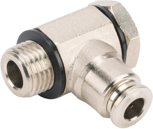 Szybkozłącze kątowe L 6x1/4" BCS614BC - Intertraktor