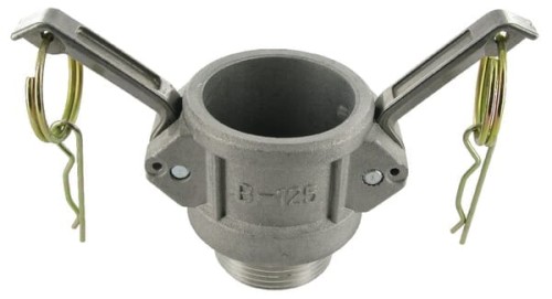 Gniazdo Camlock typ B aluminium, gwint zew. 1-1/4" HCN100BAL032 - Intertraktor
