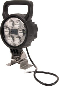 Lampa robocza LED, okrągła, 25W 2000 lm 10/30V światło skupione 6 LED Kramp LA10016