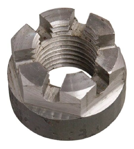 Nakrętka koronowa stalowa M42x4.50 12897030091040 - Intertraktor