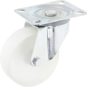 Koło skrętne PA Ø 100x35 mm podstawa montażowa: 100x80 mm nośność 90 kg Ro-Carr WH550100
