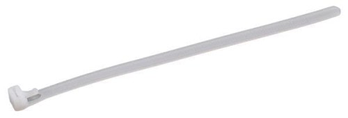 Opaska kablowa 7.6x300 mm biała, Nylon, max. Ø 76 mm Kramp CTR76300N - Intertraktor
