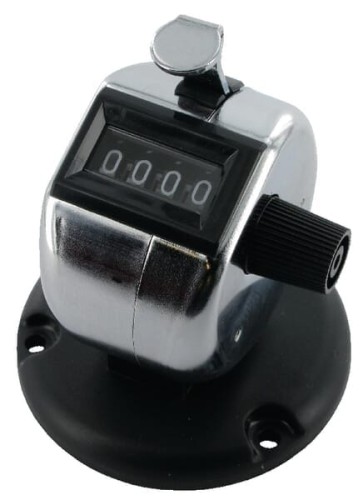 Ręczny licznik ilości szt., metalowy HT13180 - Intertraktor