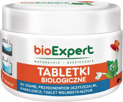 bioExpert musujące Tabletki do szamb i oczyszczalni 6 szt. 1705061006 - Intertraktor