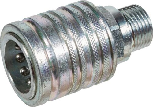Szybkozłącze gniazdo CPV 1/2" gwint zewnętrzny M18x1.5 12L CPV0821815F - Intertraktor