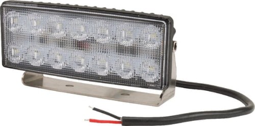 Lampa robocza LED, prostokątna, 42W 3800 lm 10/30V światło rozproszone 14 LED Kramp LA10048 - Intertraktor