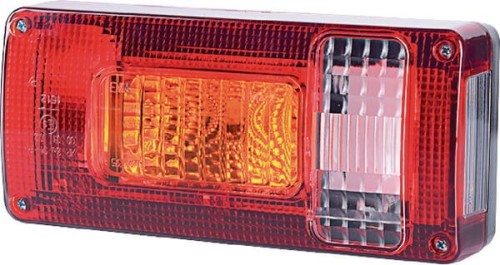 Lampa tylna zespolona, prawa prostokątna LA45014 - Intertraktor