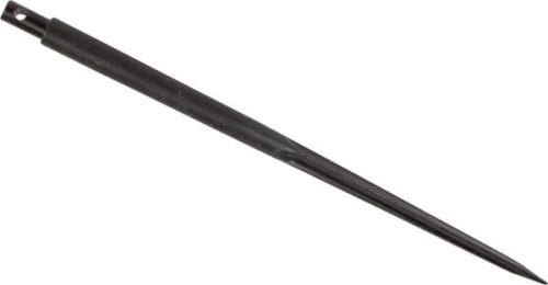 Ząb ładowacza, prosty, profil podwójne T 30x820 mm końcówka szpiczasta z otworem Ø 10 na kołek sprężysty czarny FT486442 - Intertraktor