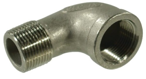 Kolano 90° st.nier. GW/GZ 1/4" FG9214RVS - Intertraktor