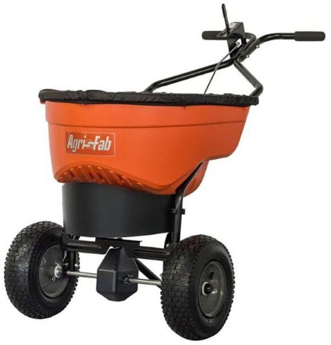 Rozsiewacz do soli / nawozu, model pchany 60 kg 450548 - Intertraktor