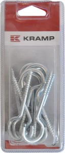 Wkręt hak okrągły 80 mm (10 szt.) KRSH080EP010