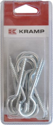 Wkręt hak okrągły 80 mm (10 szt.) KRSH080EP010 - Intertraktor