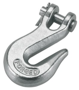 Hak z głowicą widełkową 1/4" 6 mm 12382KER