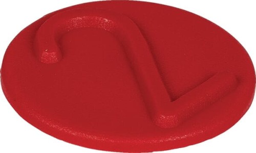Klips znakujący pokrywy szybkozłącza, czerwony (2) SKV9FCL2RED - Intertraktor