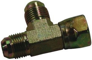Złączka śrubowa kątowa M/F/M 7/8 UNF TJ14MFMBH