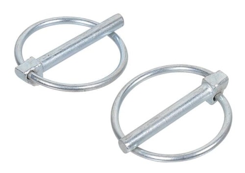 Zawleczka składana z kółkiem 6x45 mm Kramp LP6KR - Intertraktor