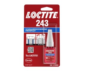 Środek zabezpieczający gwinty 243 Loctite, 5 ml LC1370555