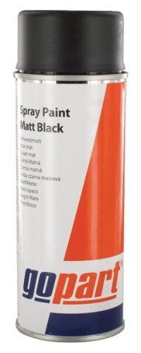 Lakier gopart, czarny mat 400 ml 919004GP - Intertraktor