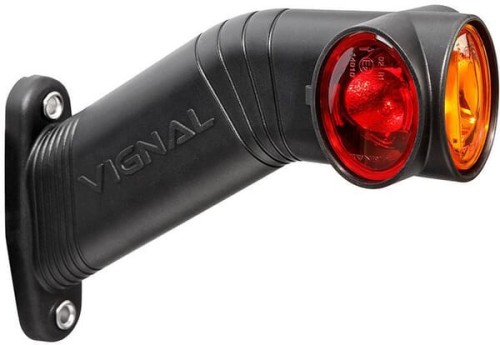 Lampa obrysowa przednio-tylna LED AMP, prawa D14426 - Intertraktor