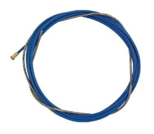 Akcesoria do palnika MIG/MAG TBi, spirala drutu 3 m, niebieska 0,8 - 1,0 mm WP151534 - Intertraktor