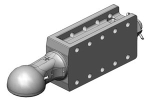 Zaczep kulowy K80® z obudową łożyskową ISO 24347 006639327A02