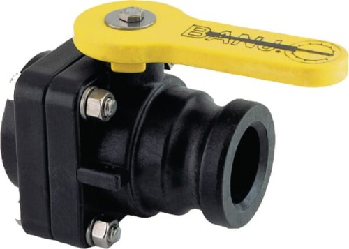 Zawór kulowy 2-drożny 2" NPT gwint wewnętrzny x Camlock element V 2” VSF200 - Intertraktor