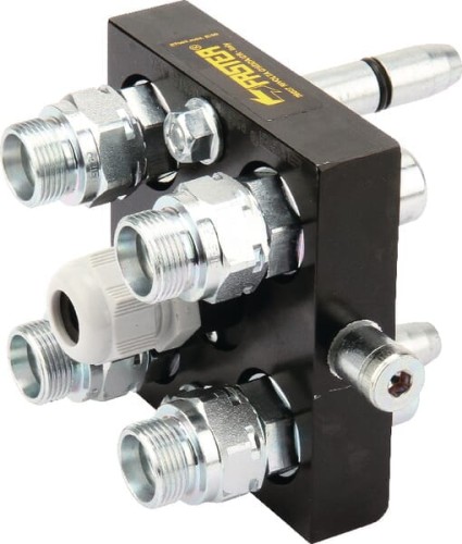 Szybkosprzęg Multifaster DN10-4 x 15L - M22x1.5 + 1 x ele., część ruchoma 2P5061422MC - Intertraktor
