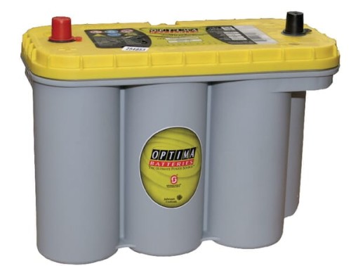 Akumulator 12V 75Ah 975A AGM Yellow Top YTS 5.5 Optima 851187 - Intertraktor