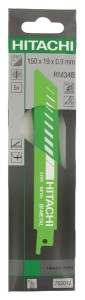 Brzeszczot piły szablastej, do metalu 150 mm RM34B (5x) 752012NF