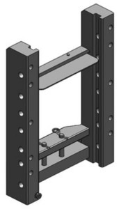 Korpus zaczepu, 390mm 00168000A17